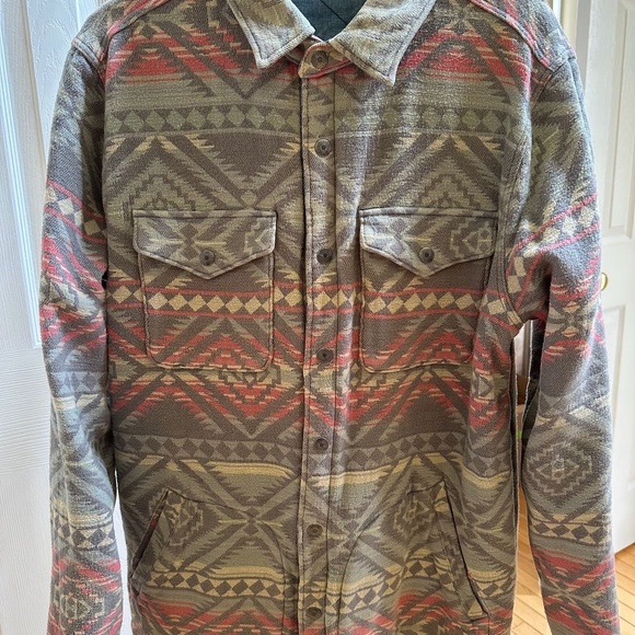 Faherty Men’s Bondi Reversible Jacket Doug Good Feather Size Large - Picture 5 of 13